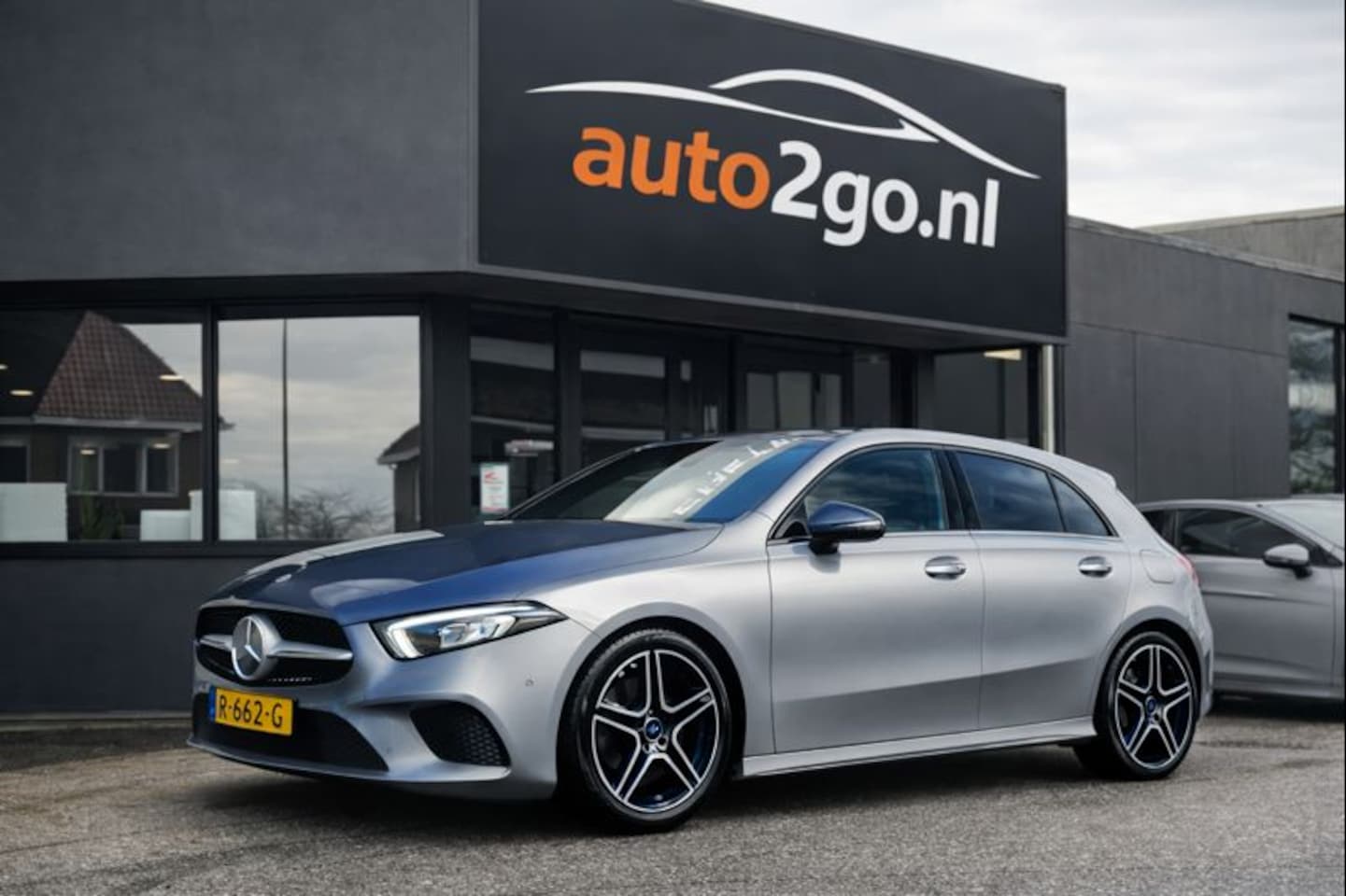 Mercedes-Benz A-klasse - 180D AUT AMG-LINE SPORTLEDER NAVI CAMERA LMV PDC - AutoWereld.nl