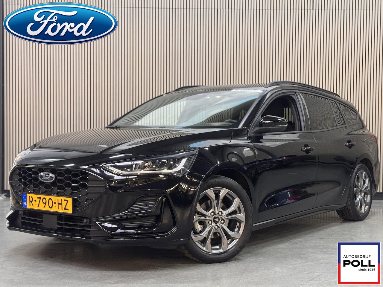 Ford Focus Wagon - 1.0 EcoBoost Hybrid ST Line X Sync-4 Trekhaak Adap Cruise Camera Winter Dodehoek pack AGR - AutoWereld.nl