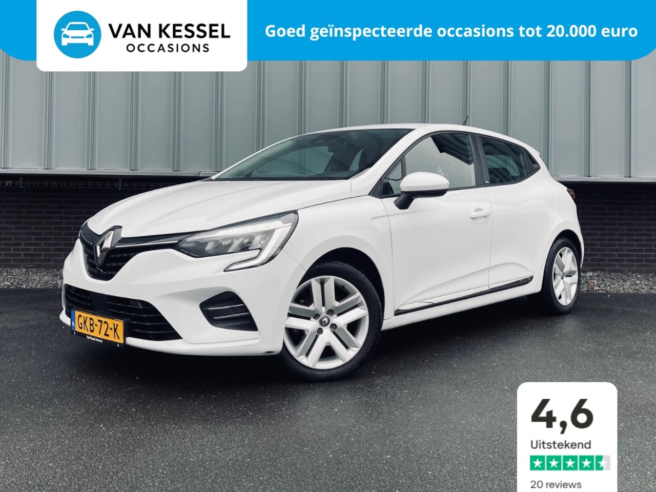 Renault Clio - 1.6 E-Tech Hybrid 140 Intens | Automaat | Lane Assist | - AutoWereld.nl