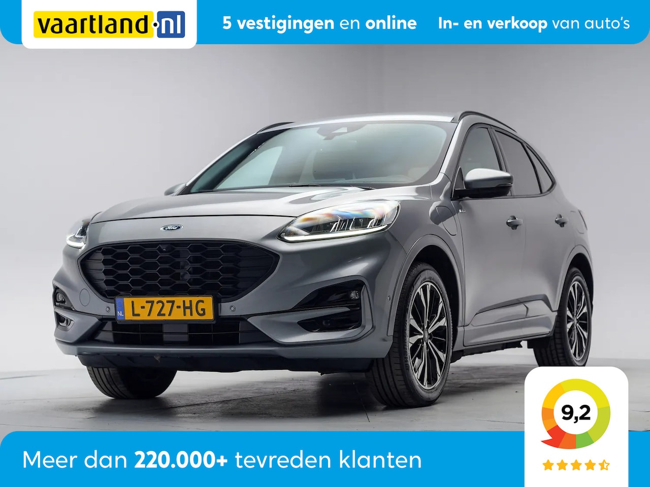 Ford Kuga - 2.5 PHEV ST-Line [ LED Cruisecontrole navigatie Camera Apple/Android ] - AutoWereld.nl