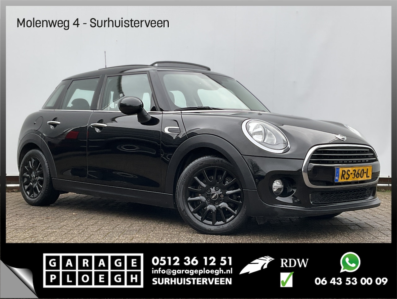 MINI Cooper - 1.5 136pk Navi Clima Cruise Pano.dak 5-Deurs Pepper Business - AutoWereld.nl