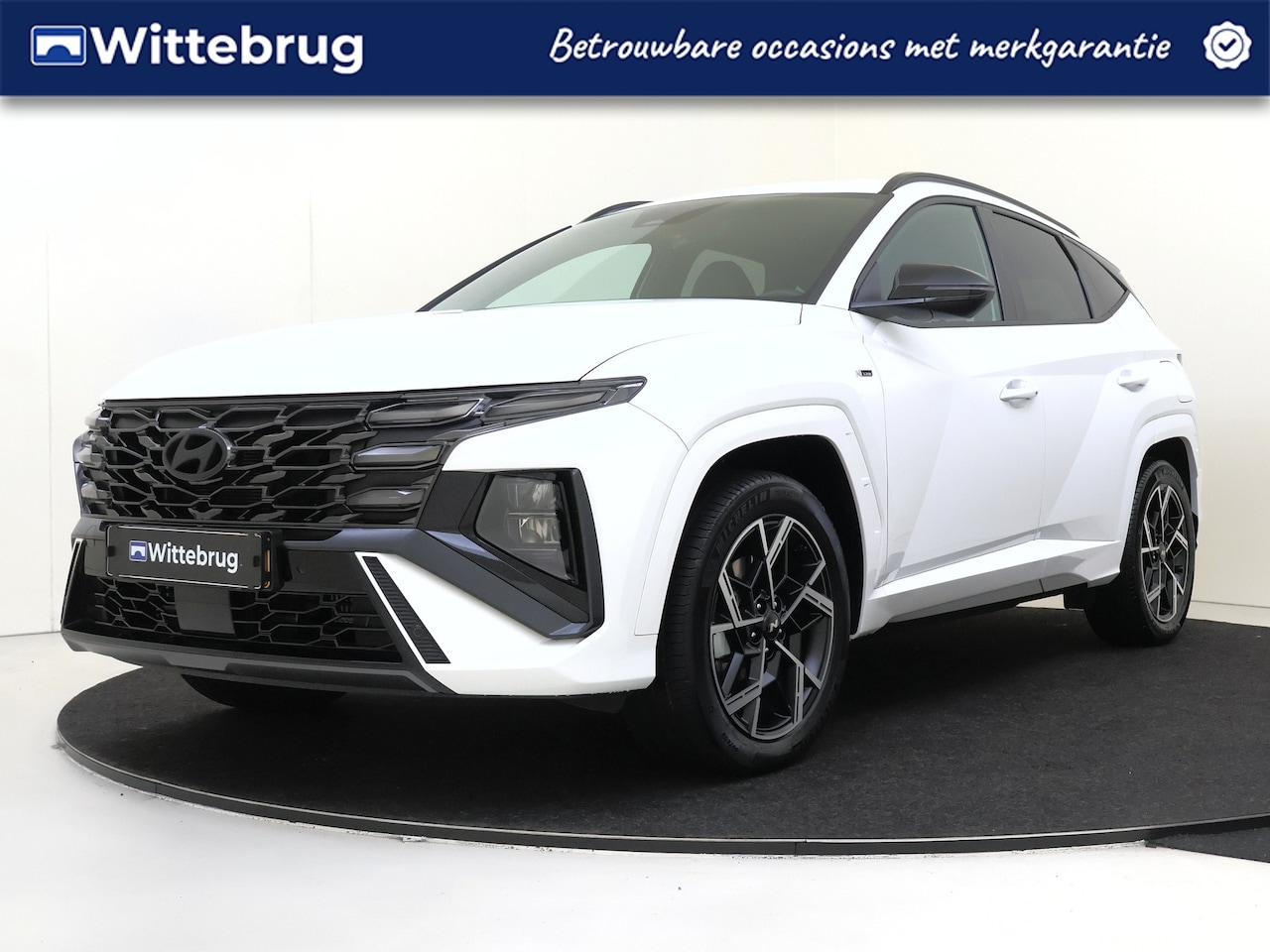 Hyundai Tucson - 1.6 T-GDI PHEV N Line Edition SPORTIEVE UITVOERING! | NAVIGATIE | LED VERLICHTING | 19 INC - AutoWereld.nl