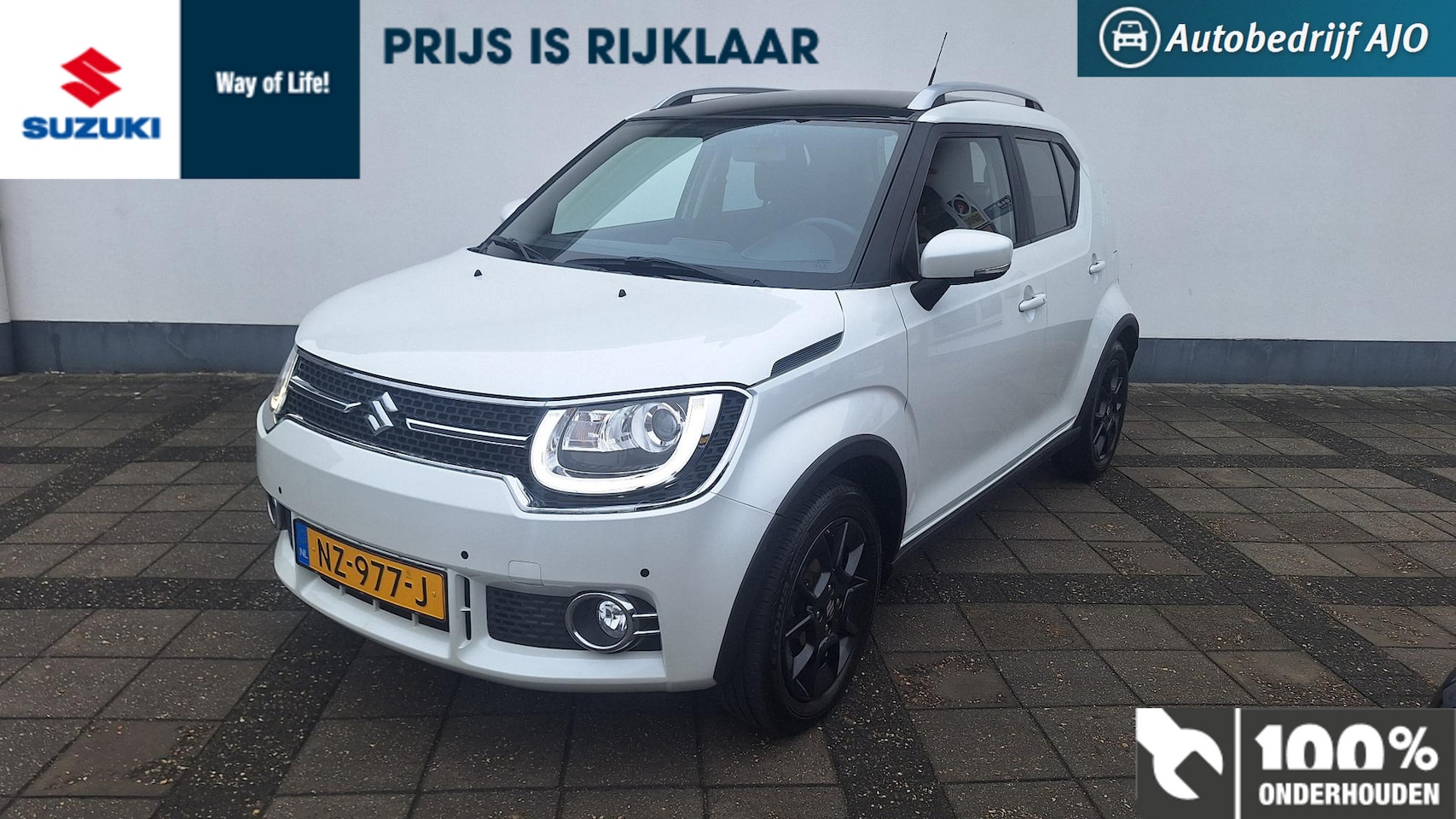 Suzuki Ignis - 1.2 Stijl AUTOMAAT RIJKLAAR PRIJS - AutoWereld.nl