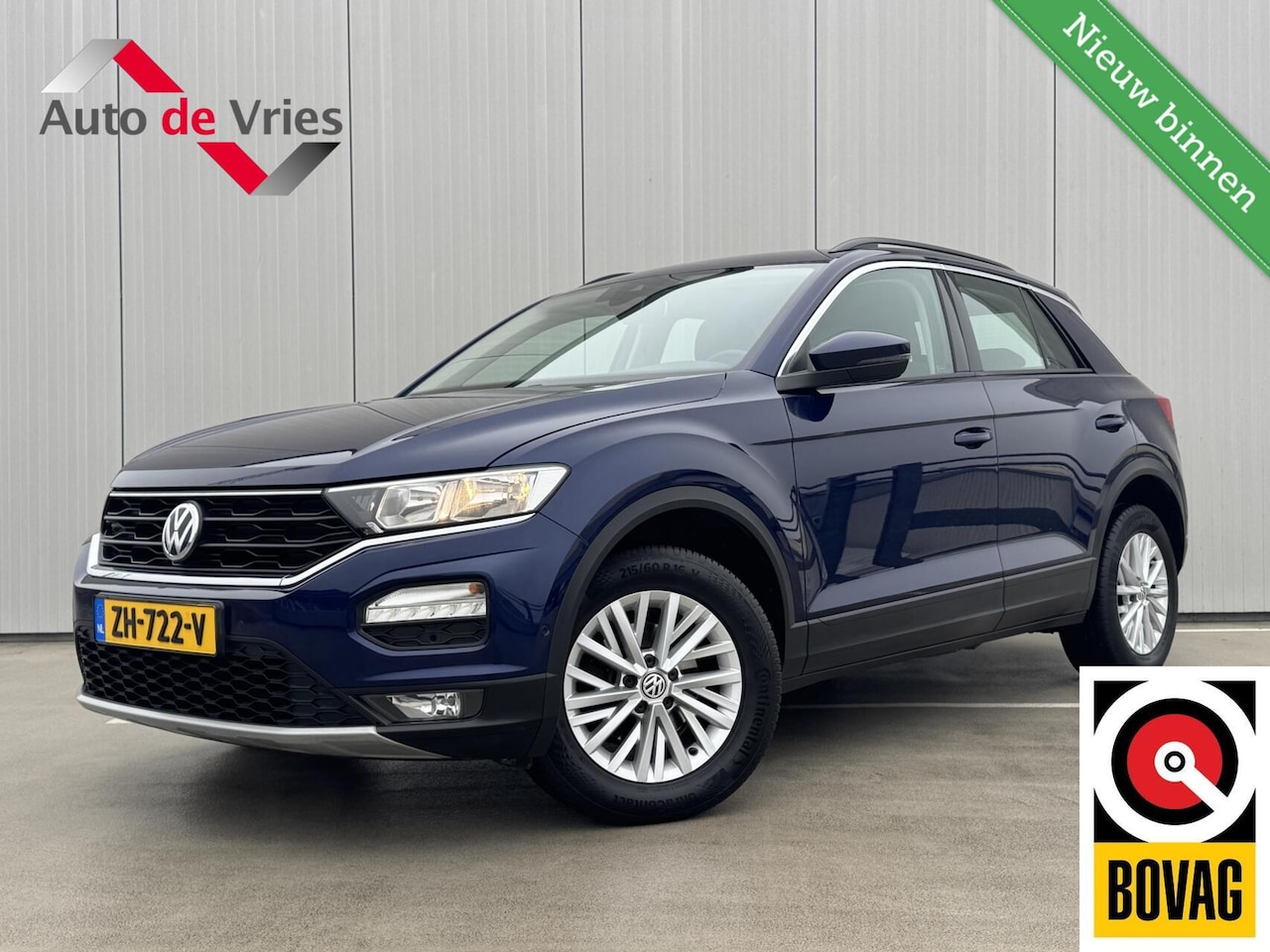 Volkswagen T-Roc - 1.5 TSI Style|Trekhaak|Navi|NL-Auto - AutoWereld.nl