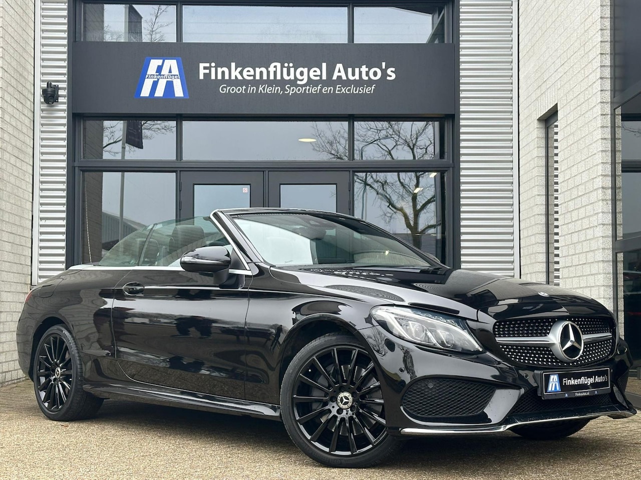 Mercedes-Benz C-klasse Cabrio - 400 4MATIC AMG-line |Burmester |Camera |Airscarf |Navi | - AutoWereld.nl