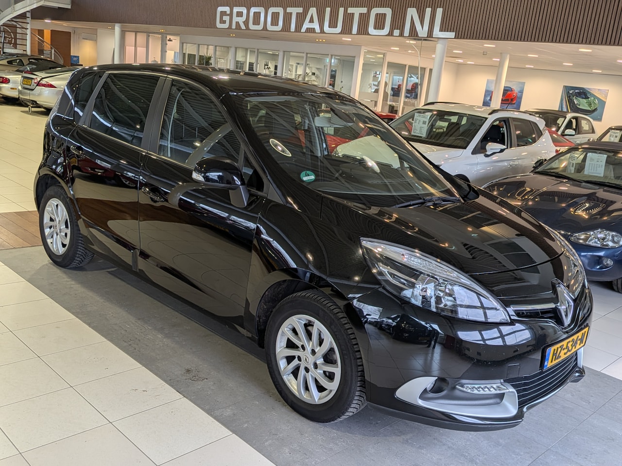 Renault Scénic - 1.2 TCe Limited Airco, Cruise Control, Trekhaak, Stuurbekrachtiging - AutoWereld.nl
