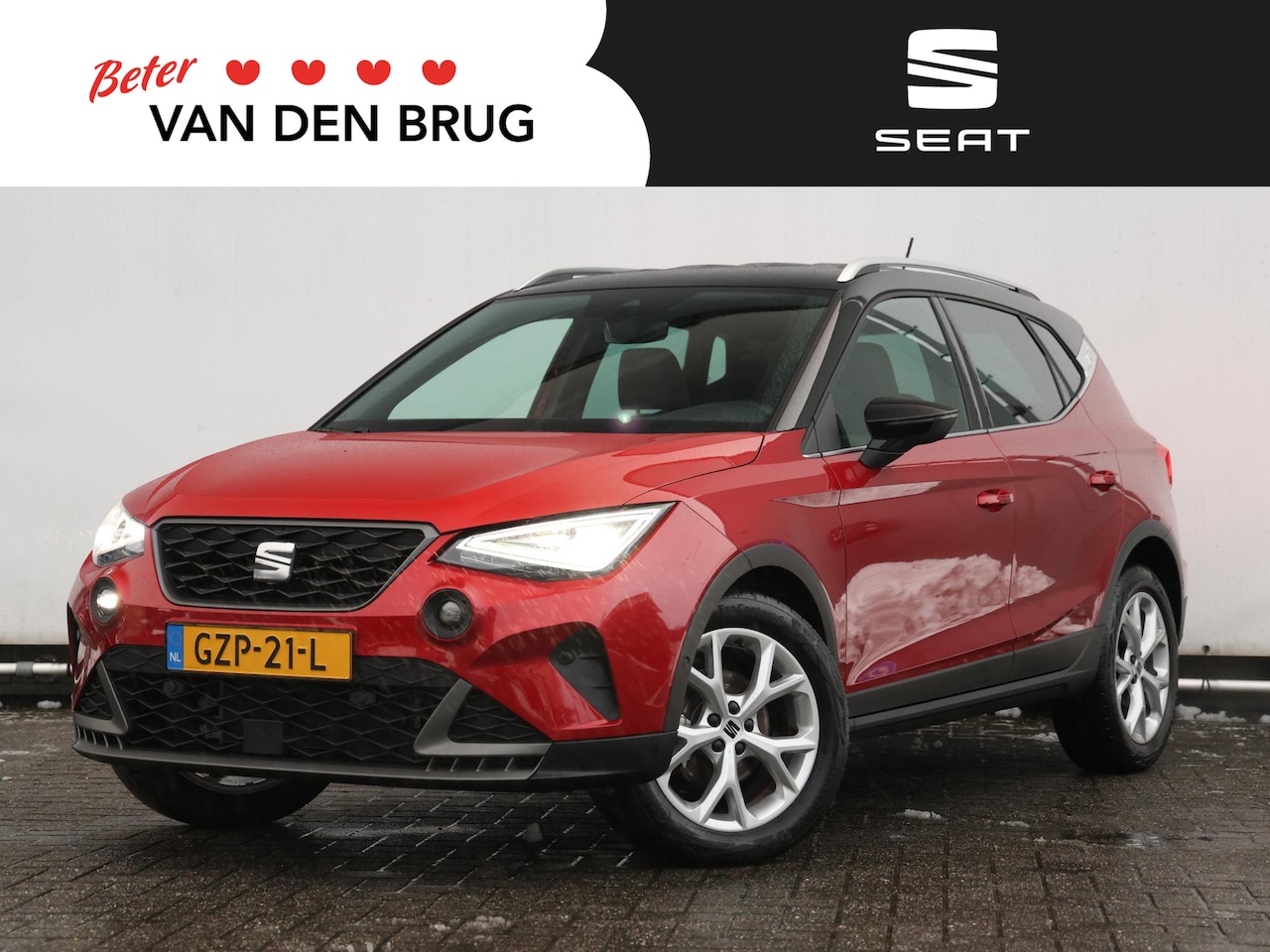SEAT Arona - 1.0 EcoTSI FR Business Connect 95PK | Led | Navigatie | Stoelverwarming | Camera | Spiegel - AutoWereld.nl