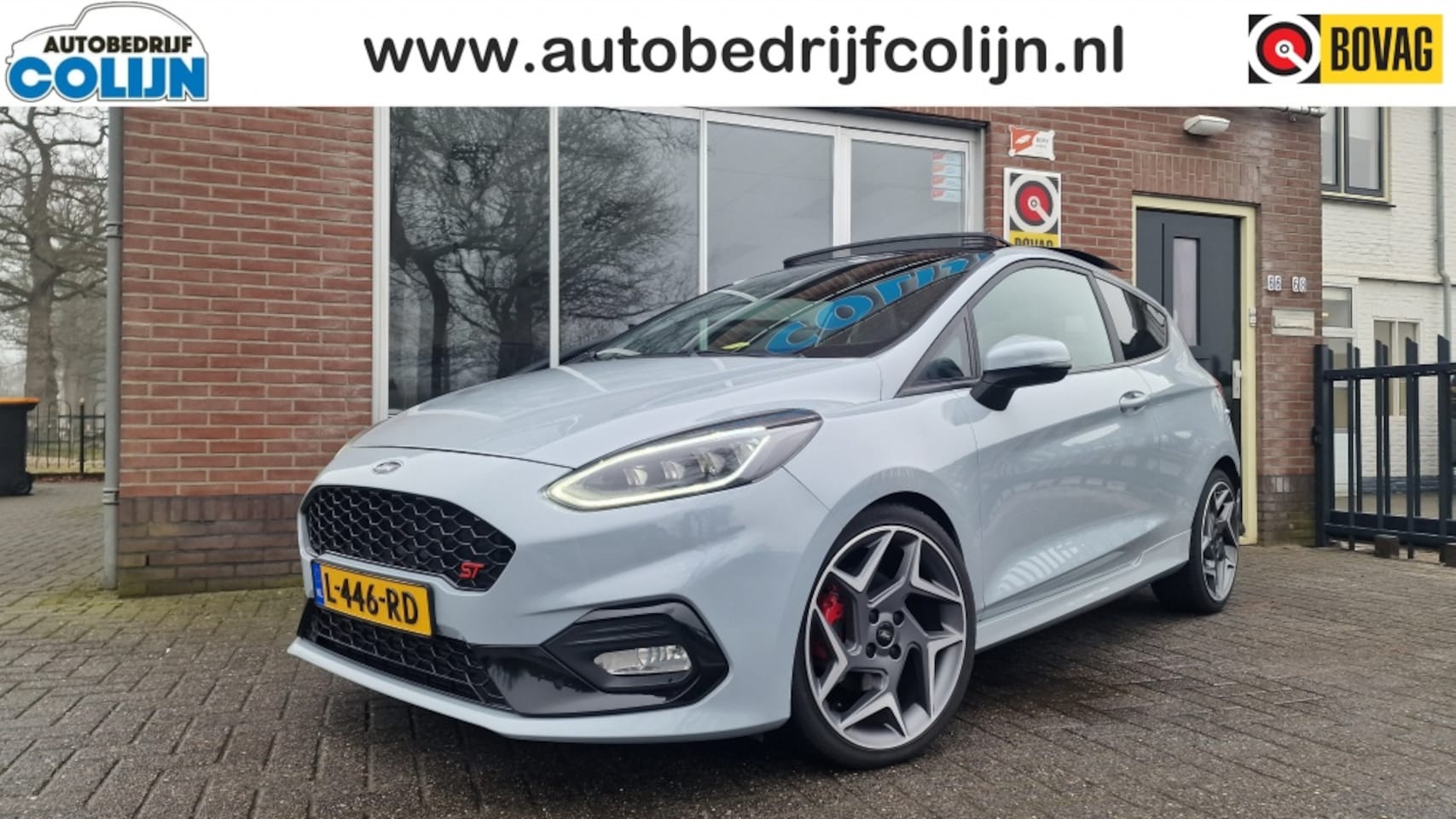 Ford Fiesta - 1.5 EcoB. ST-3, Panoramadak, 200 PK, Verwarming - AutoWereld.nl