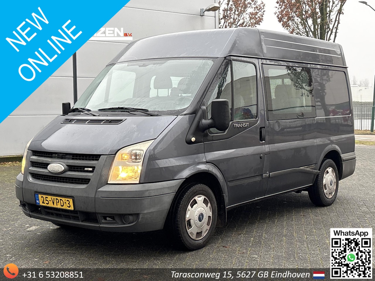 Ford Transit - 260S 2.2 TDCI DC | € 3.450,- MARGE! | ROELSTOELLIFT | CRUISE | ELEKTRISCHE RAMEN | - AutoWereld.nl