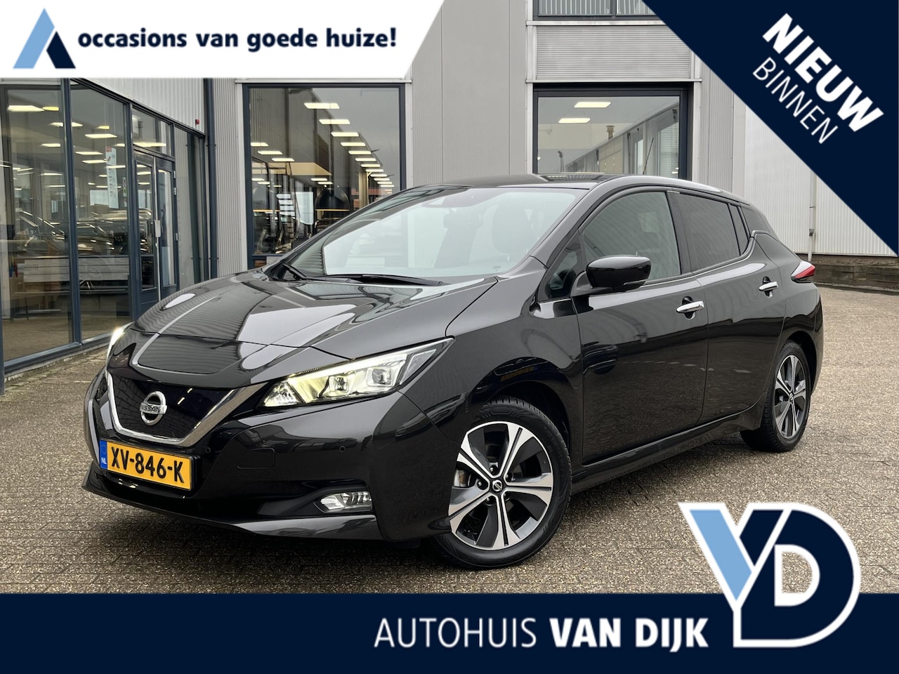 Nissan LEAF - Tekna 40 kWh | NL Auto/2e Eig./Voll.Historie/Leder/Navi/Adapt.Cruise/Clima/Apple CarPlay-A - AutoWereld.nl