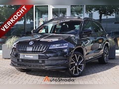 Skoda Karoq - 1.5 SportLine TSI 150pk | Trekhaak | Virtual | Canton | Camera | Pano | Carplay | Climate