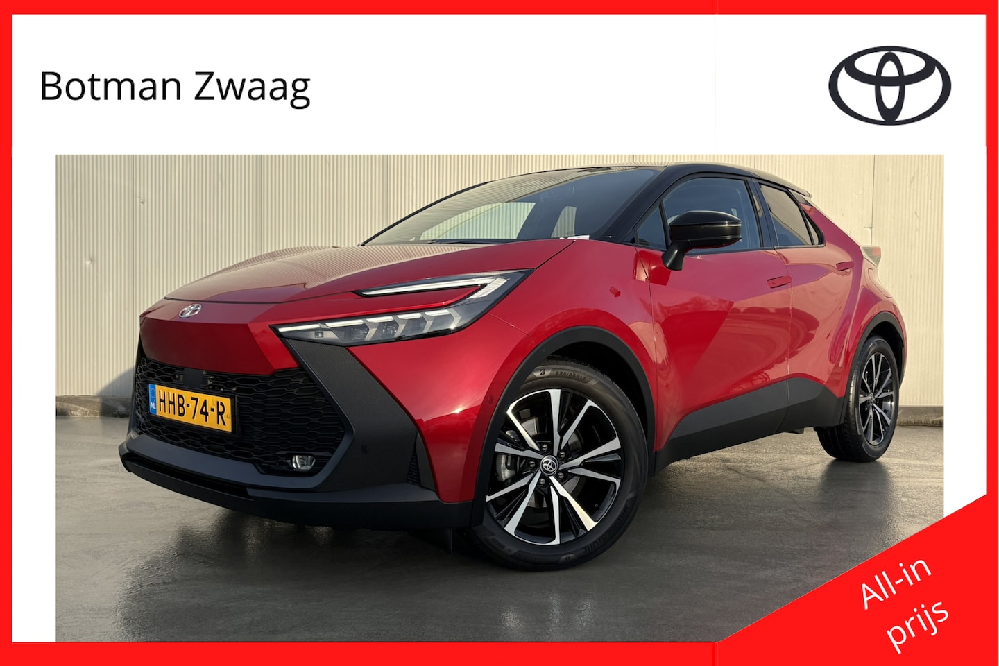 Toyota C-HR - 1.8 Hybrid 140 First Edition TKV uiterlijk 15/01/2026 - AutoWereld.nl