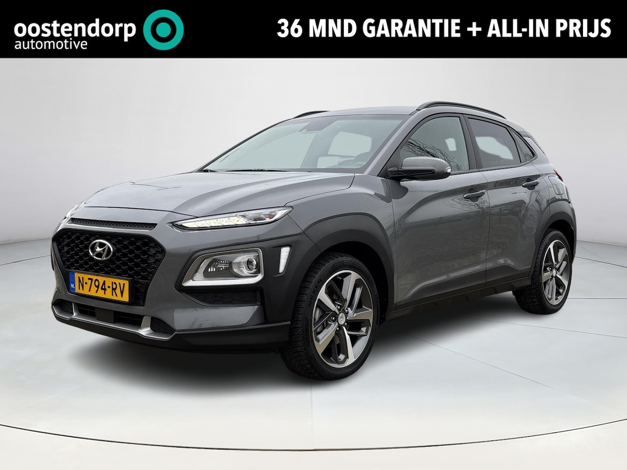 Hyundai Kona - 1.0 T-GDI Premium | Stoel/Stuurverwarming | Full LED | Krell-Premium Audio | Navigatie | A - AutoWereld.nl