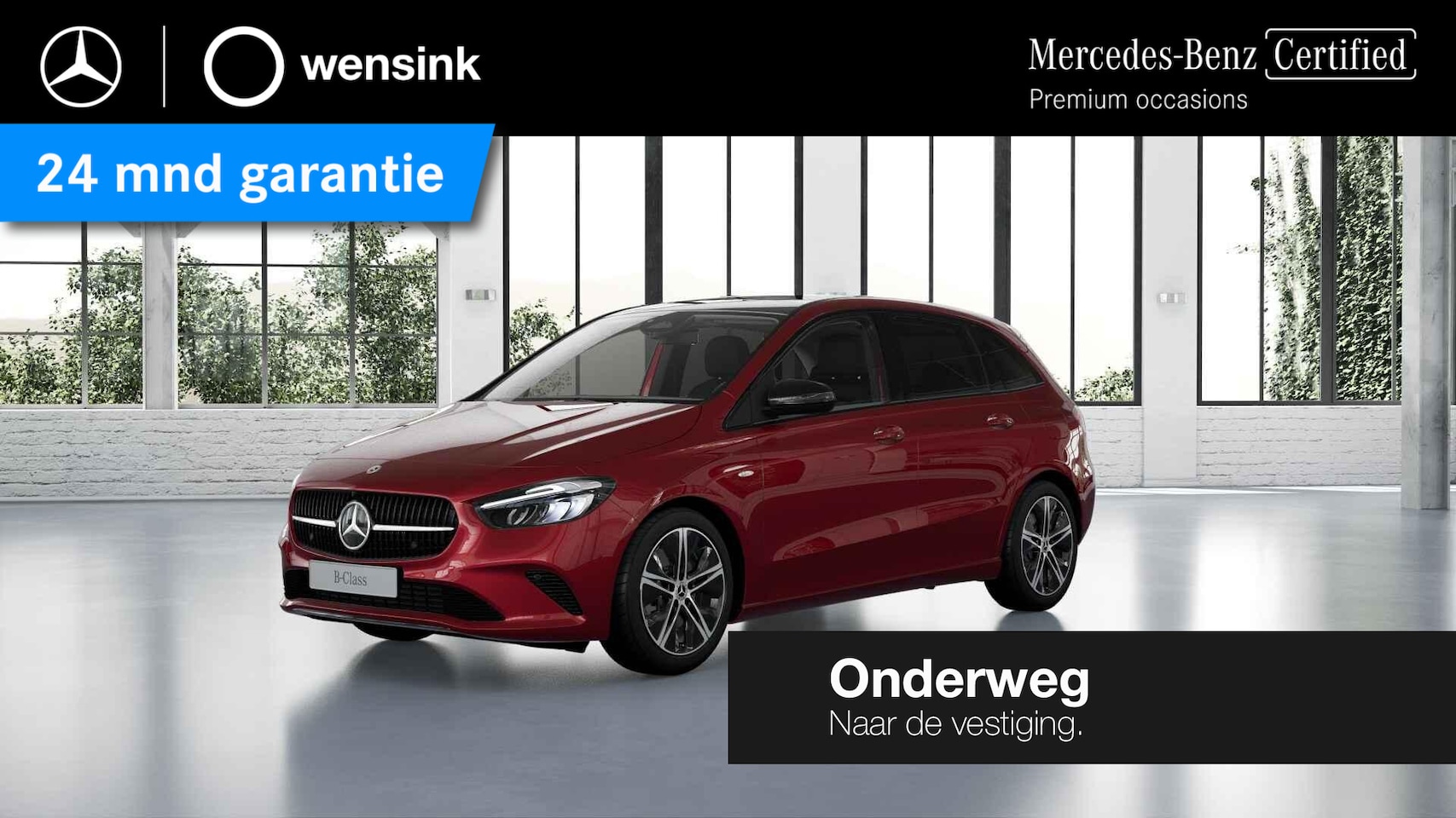 Mercedes-Benz B-klasse - 250 e Business Solution Luxury Line | Panoramadak | Trekhaak | Night pakket | Stuurwielver - AutoWereld.nl