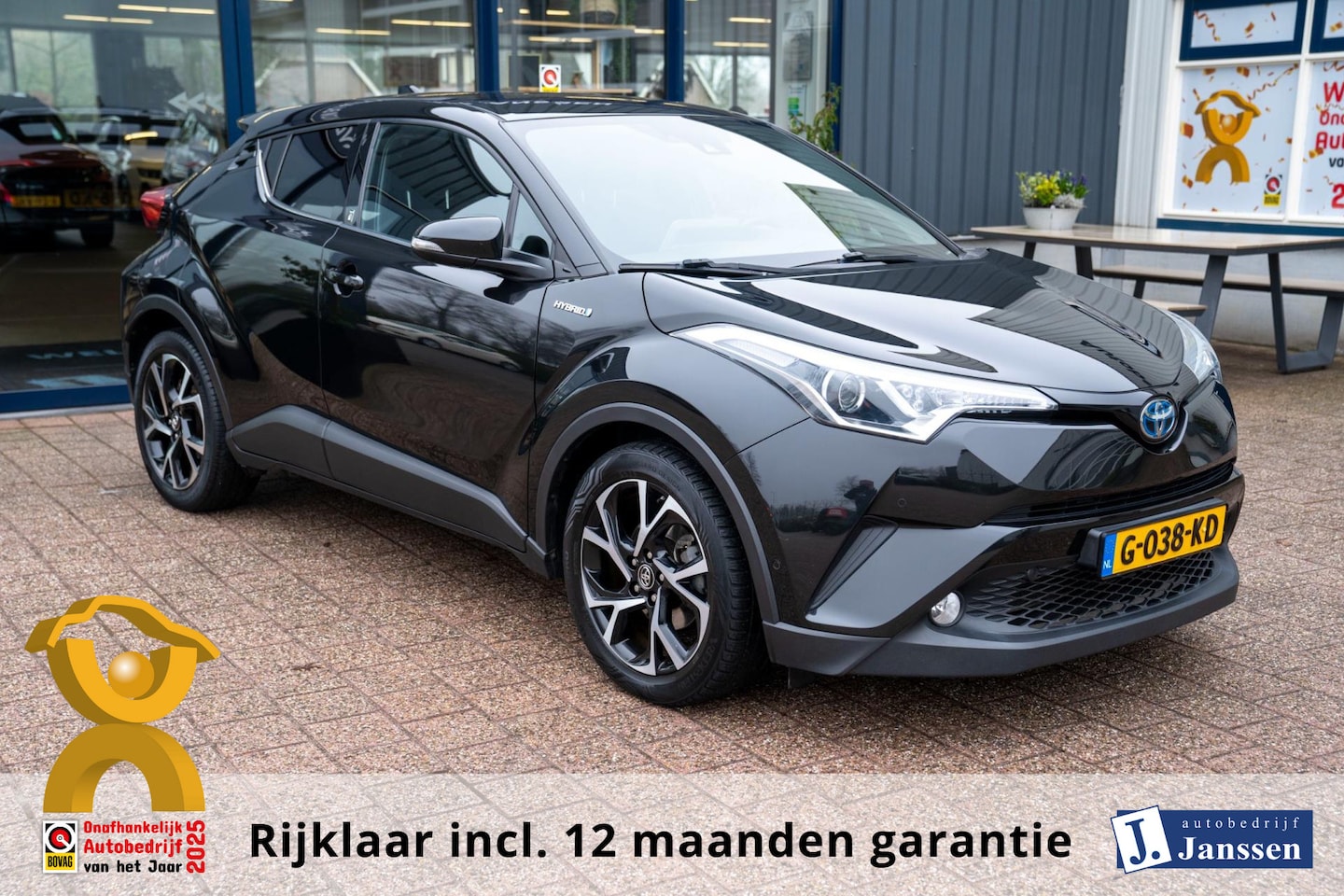 Toyota C-HR - 1.8 Hybrid Style|Prijs rijklaar incl 12 mnd garantie|Trekhaak Stoelverwarming Blindspot Na - AutoWereld.nl