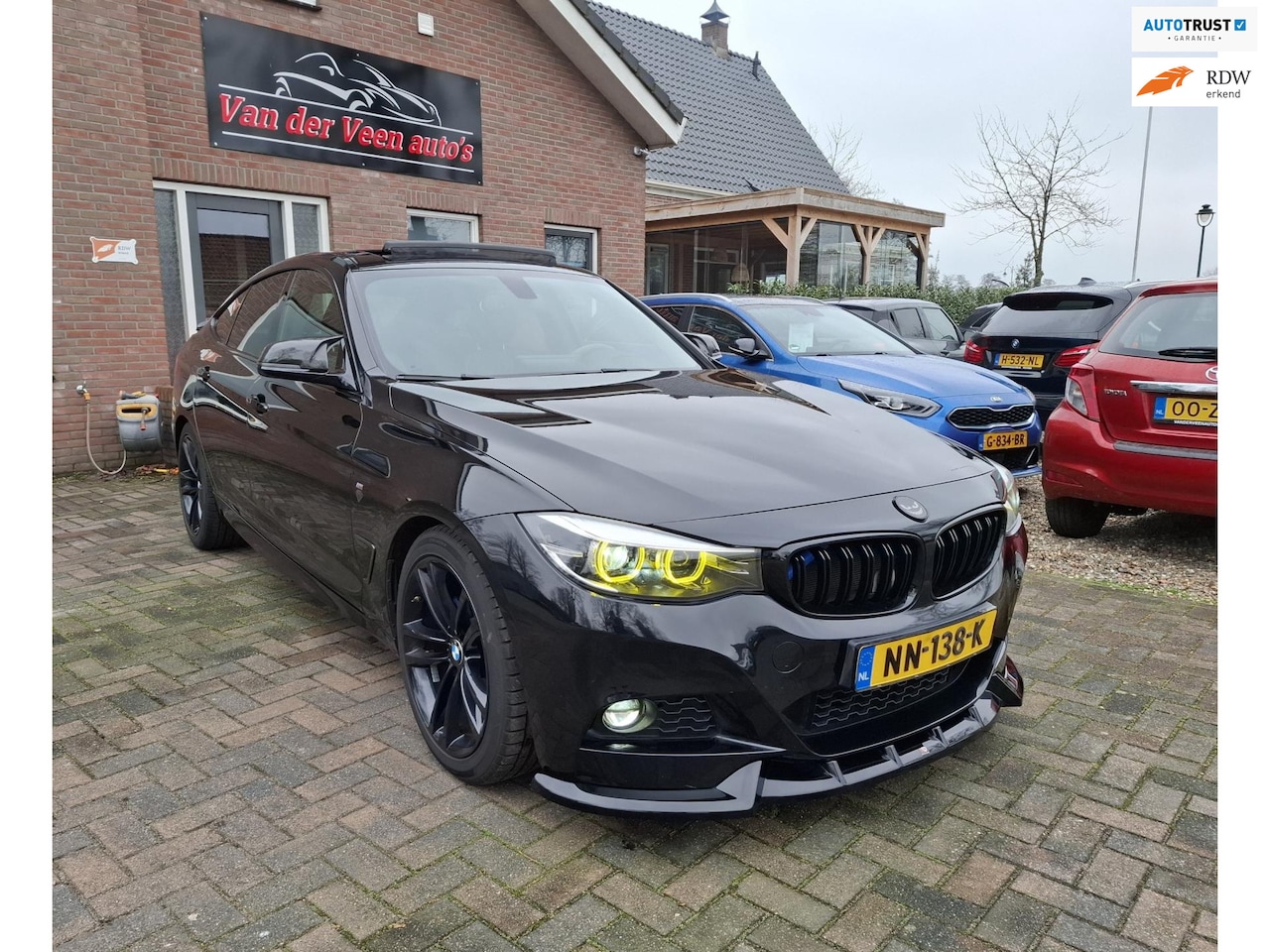 BMW 3-serie Gran Turismo - 320i Centennial High Executive. NL auto, M-Pakket, Maxton Design, pano, camera, leder, sto - AutoWereld.nl