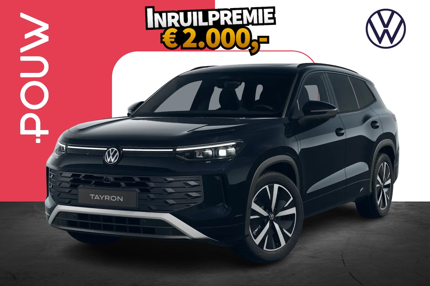 Volkswagen Tayron - 1.5 eHybrid 204pk DSG Life Edition | Trekhaak Pakket | Design Pakket Dark - AutoWereld.nl