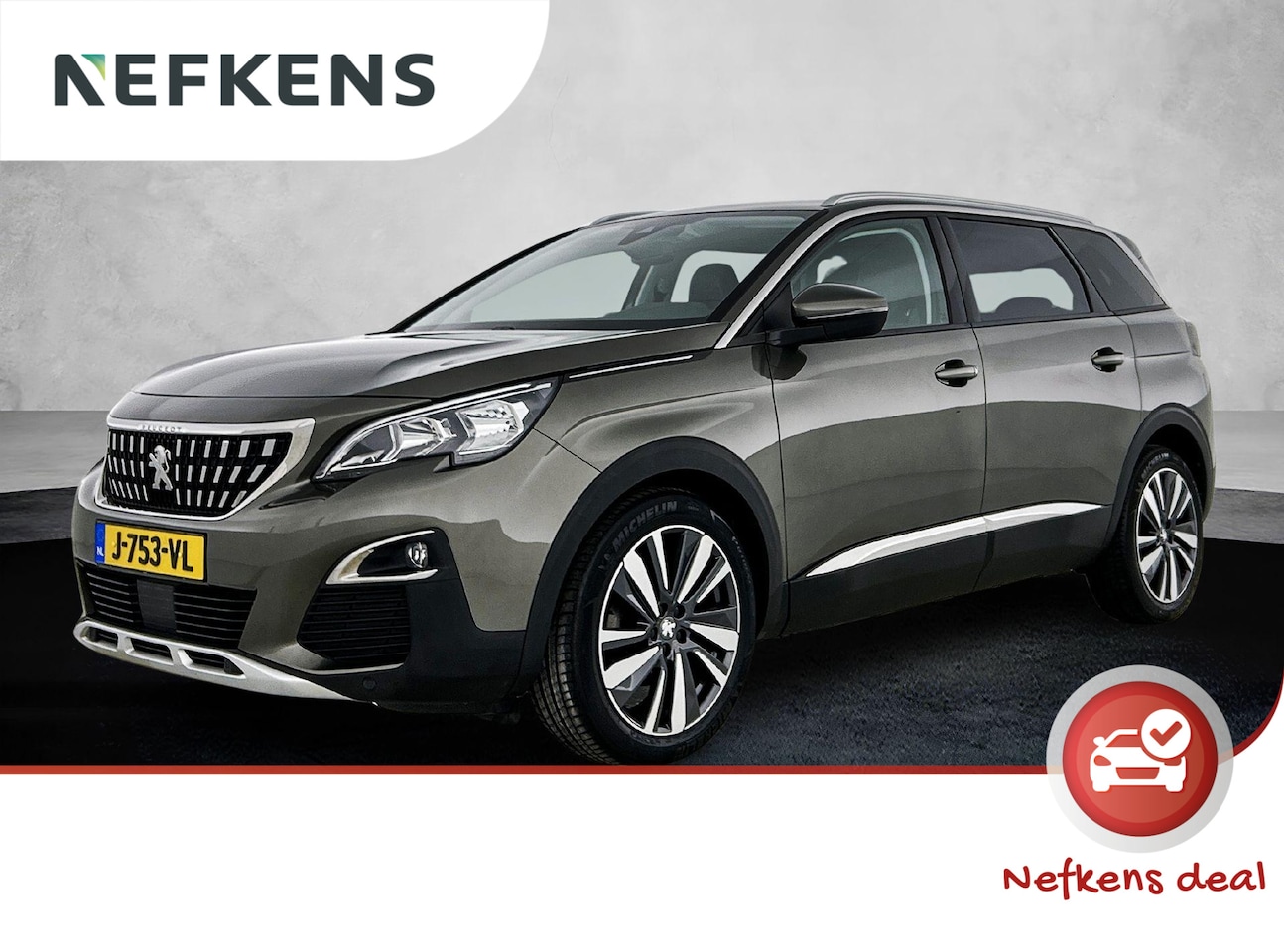 Peugeot 5008 - 1.2 Allure 130pk | Trekhaak | 1ste Eigenaar | Navigatie | Climate Control | Cruise Control - AutoWereld.nl
