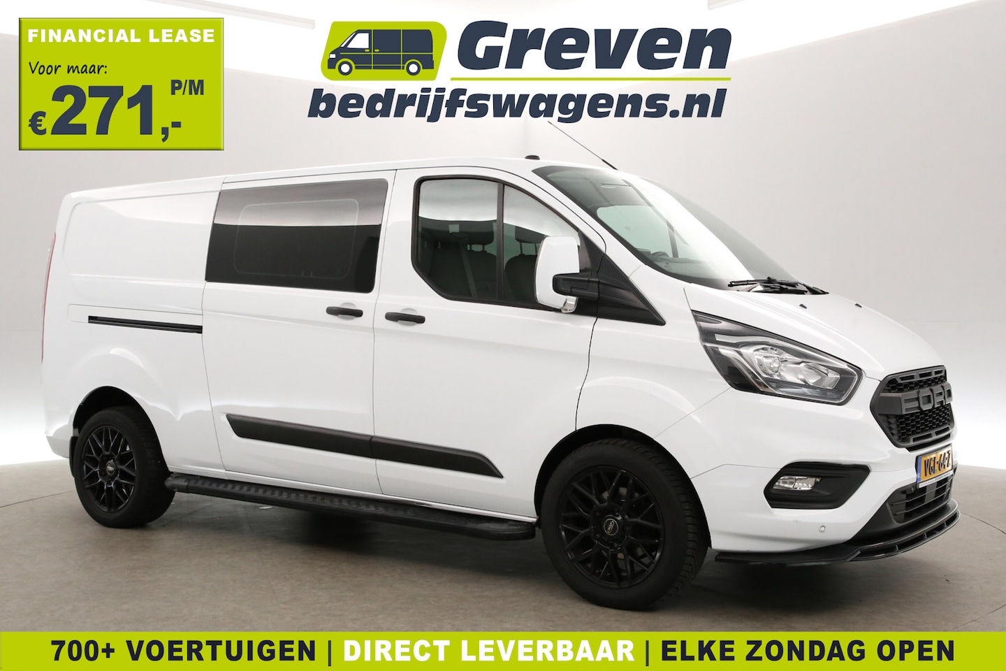 Ford Transit Custom - 2.0 TDCI L2H1 Limited | 2800KG Trekgew. | Trekh. | DC | 6-Zits | Airco | Camera | Cruise | - AutoWereld.nl