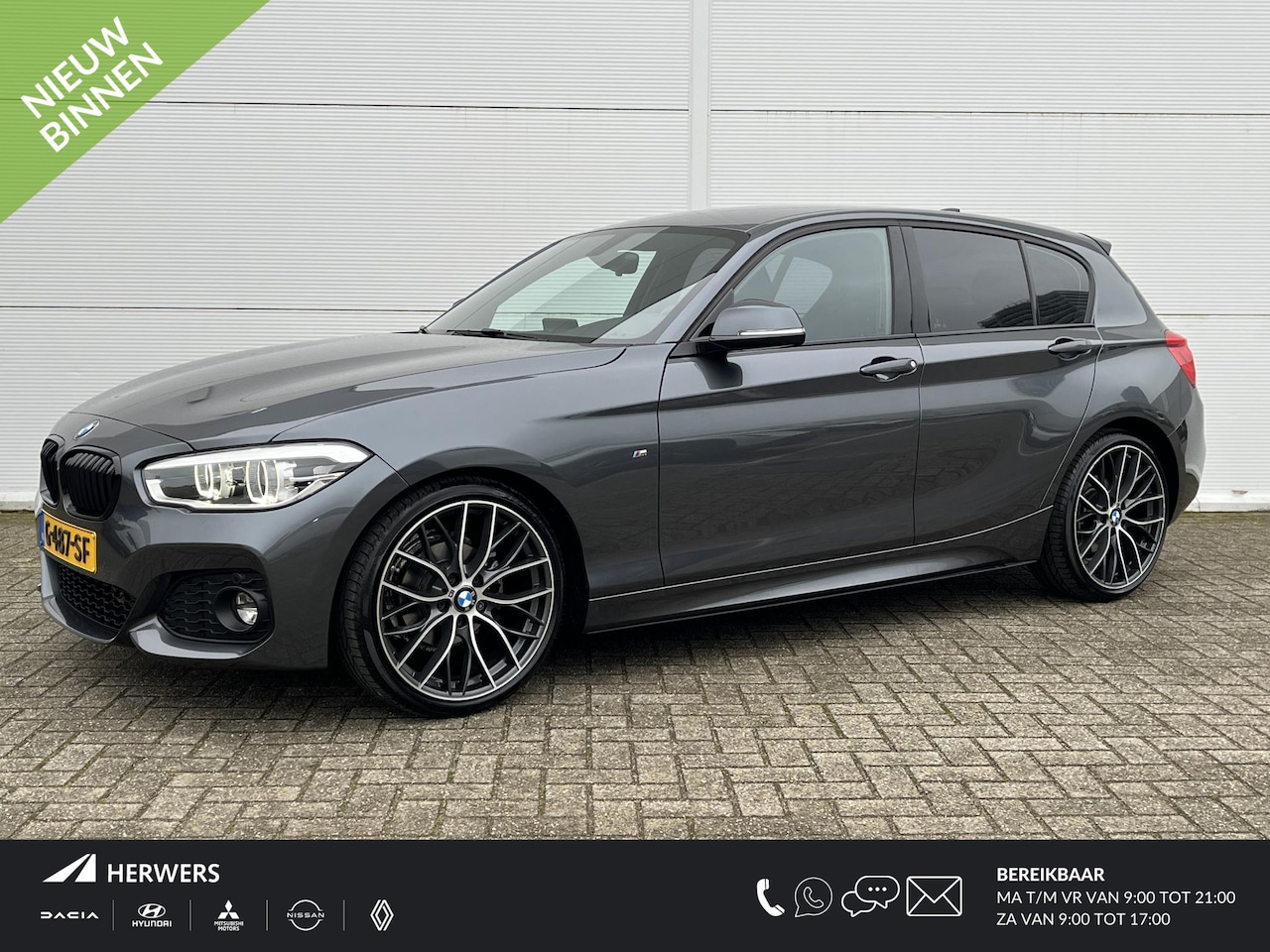 BMW 1-serie - 118i Edition M Sport Shadow High Executive / Cruise control / LED koplampen / Voorstoelen - AutoWereld.nl