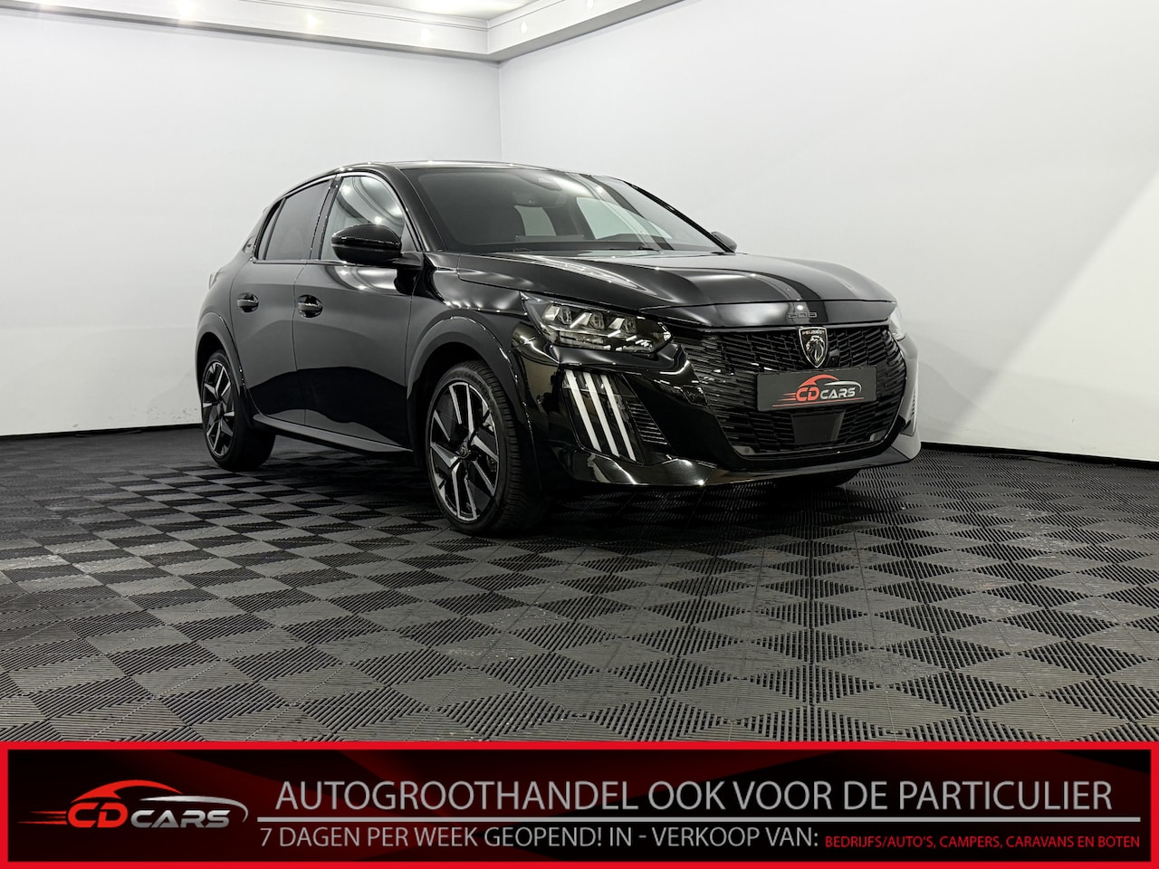 Peugeot 208 - Hybrid 145 e-DCS6 GT 360 Camera, Half leder, Navi, Keyless start, Rijstrook correctie, Vir - AutoWereld.nl
