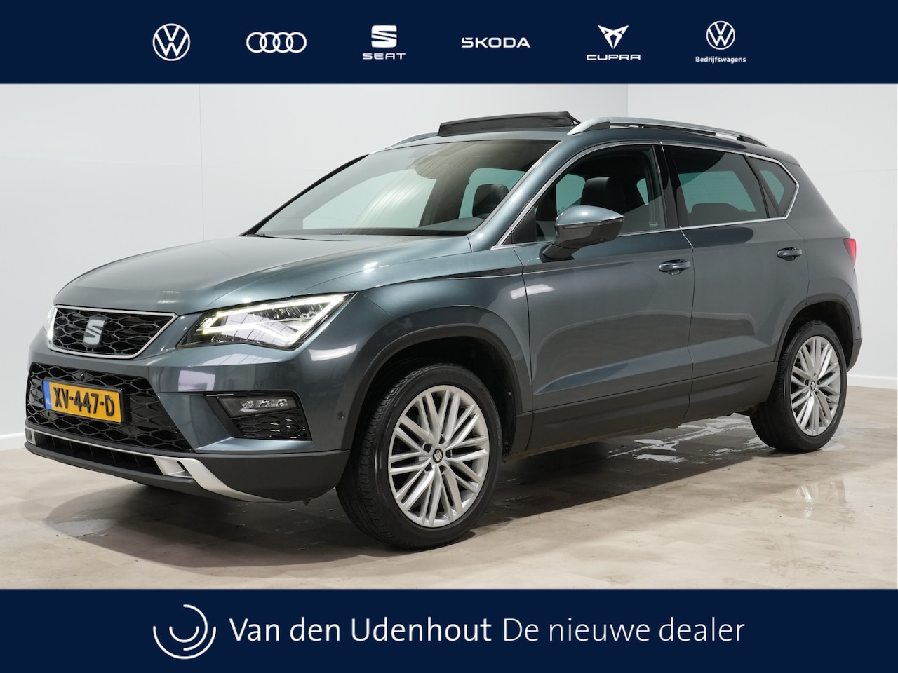 SEAT Ateca - 1.5 TSI 150pk Xcellence Trekhaak Panorama Navigatie 360 camera Parkassist 109 - AutoWereld.nl