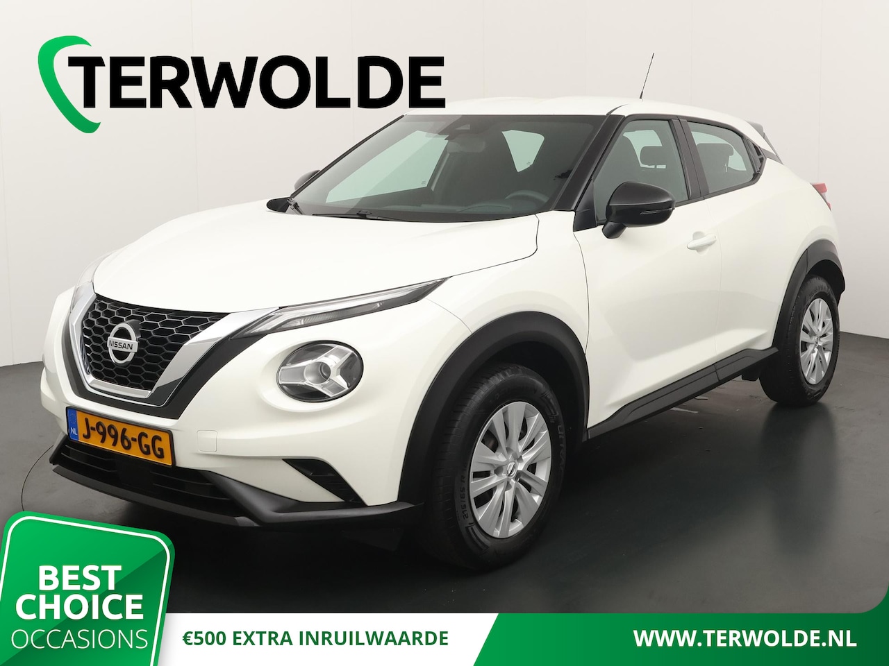 Nissan Juke - 1.0 DIG-T Visia | Airco | Cruise Control | - AutoWereld.nl