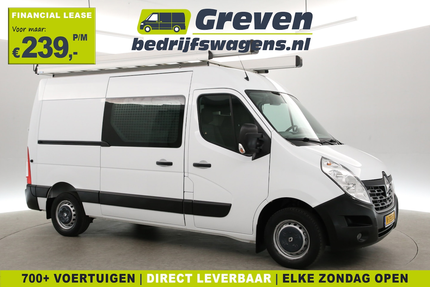 Renault Master - T35 2.3 dCi L2H2 | Airco | Cruise | Trekh. | Imperiaal | Navigatie | Carplay - AutoWereld.nl