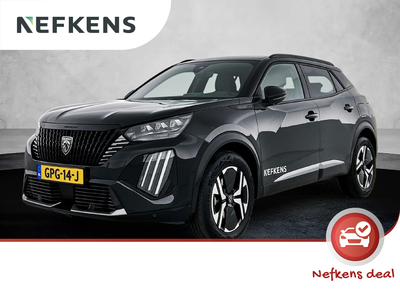 Peugeot 2008 - 1.2 Hybrid GT 145pk Automaat | Navigatie | Climate Control | Cruise Control | Camera | LED - AutoWereld.nl