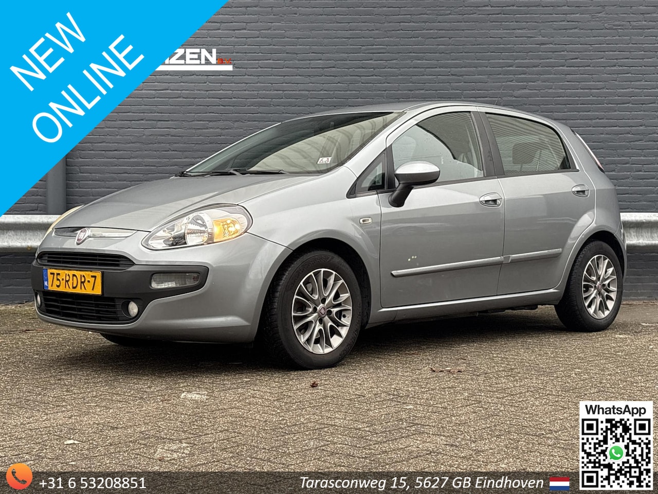 Fiat Punto Evo - 1.3 M-Jet Dynamic CLIMA | ELEKTR RAMEN | CRUISE | APK 10-06-2026 | - AutoWereld.nl