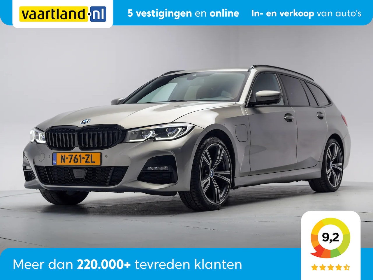 BMW 3-serie Touring - 320e M Sport Shadow [Laserlicht ACC Live-cockpit prof. Apple/Android] - AutoWereld.nl