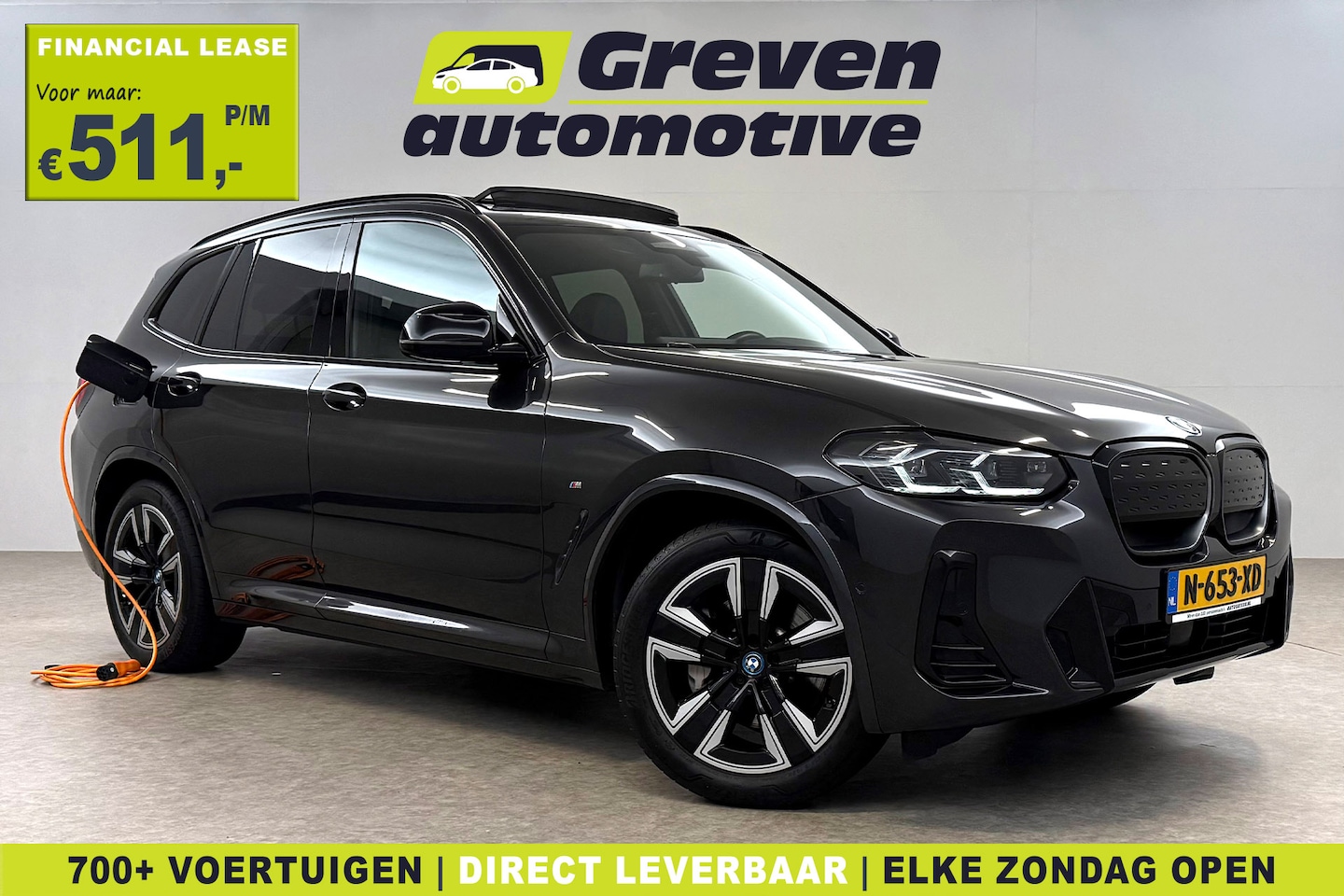 BMW iX3 - Executive 80 kWh M-Sport | SOH 95% | Snelladen | Pano | Virtual | Sfeer | Camera | Memory - AutoWereld.nl