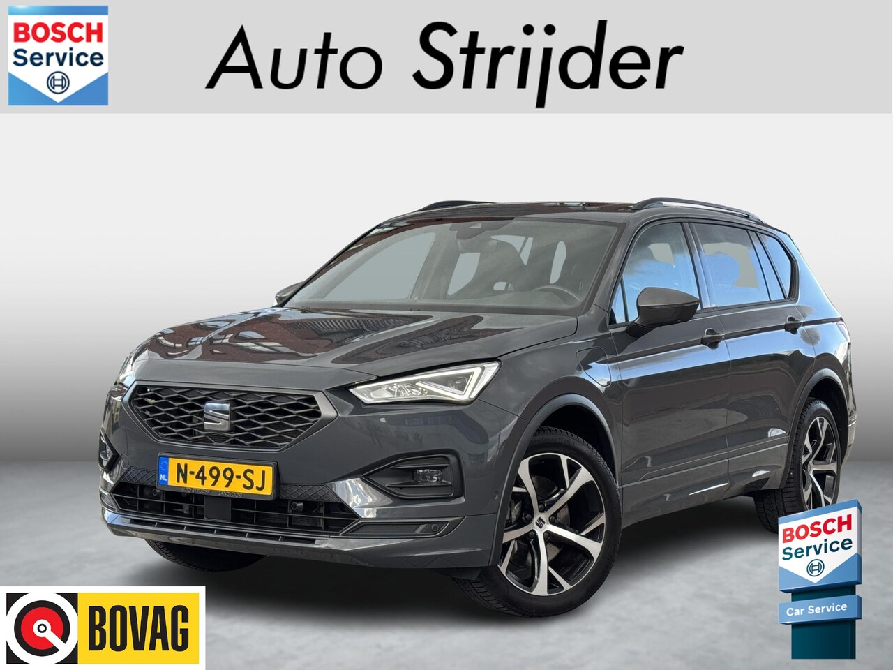 SEAT Tarraco - 1.4 TSI e-Hybrid PHEV FR | NL-auto | Full-Options| Panoramadak | Trekhaak | 360 Graden - AutoWereld.nl