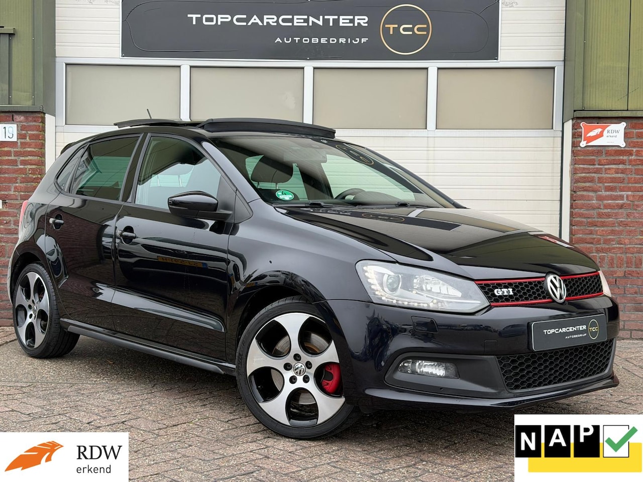Volkswagen Polo - 1.4 TSI GTI/AUT/PARKS/PARKS/NAVI/APK/NAP - AutoWereld.nl