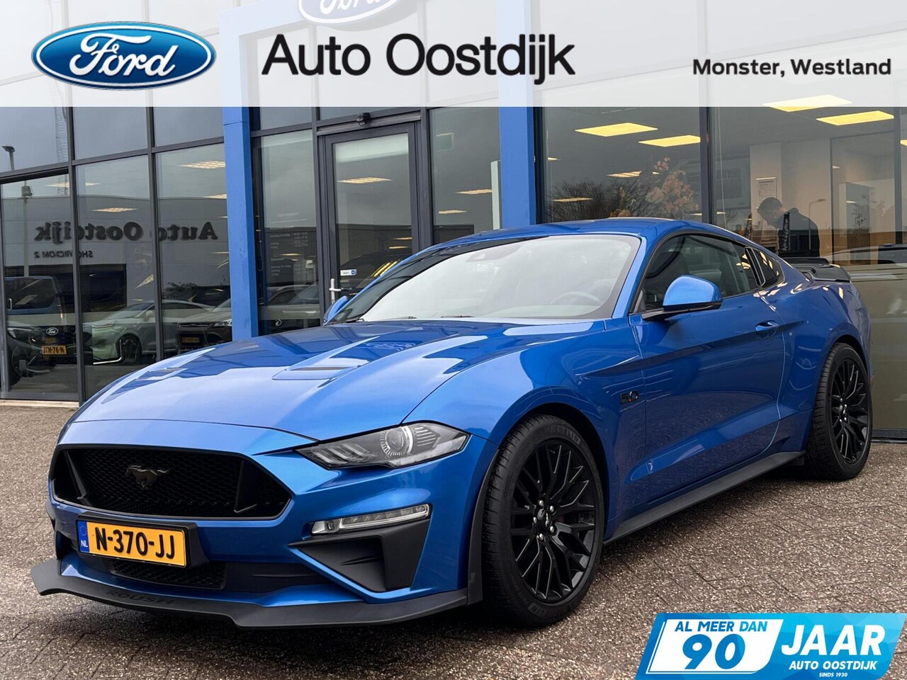Ford Mustang Fastback - 5.0 V8 GT 450PK Performance Pack Roush Spoilers Stoelverwarming/koeling Camera B&O Corsa C - AutoWereld.nl