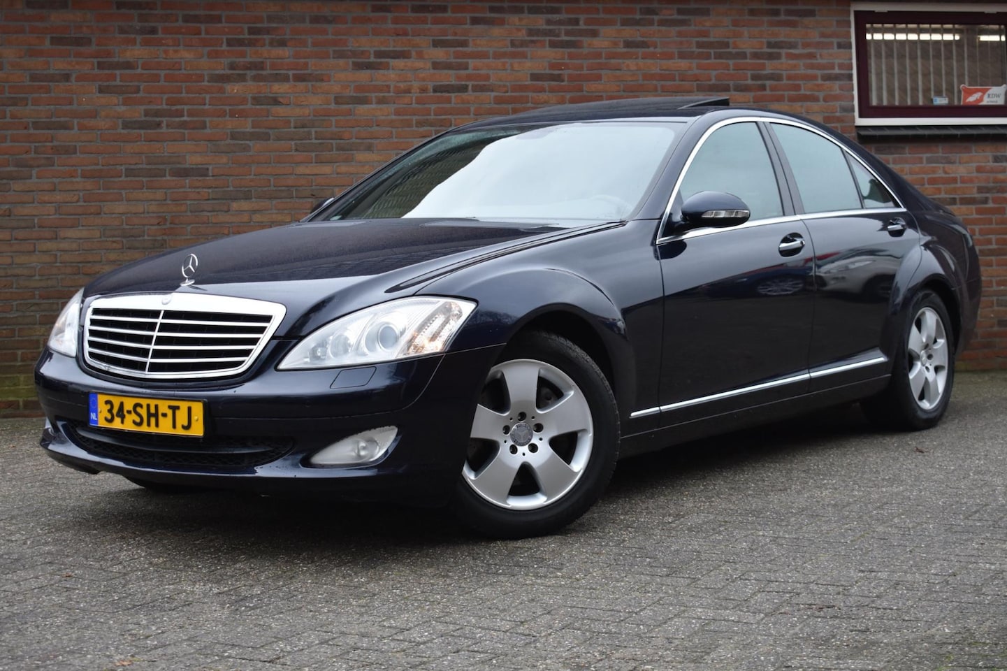 Mercedes-Benz S-klasse - 350 Prestige Plus '06 Xenon Leder Clima Navi Cruise Inruil mogelijk - AutoWereld.nl