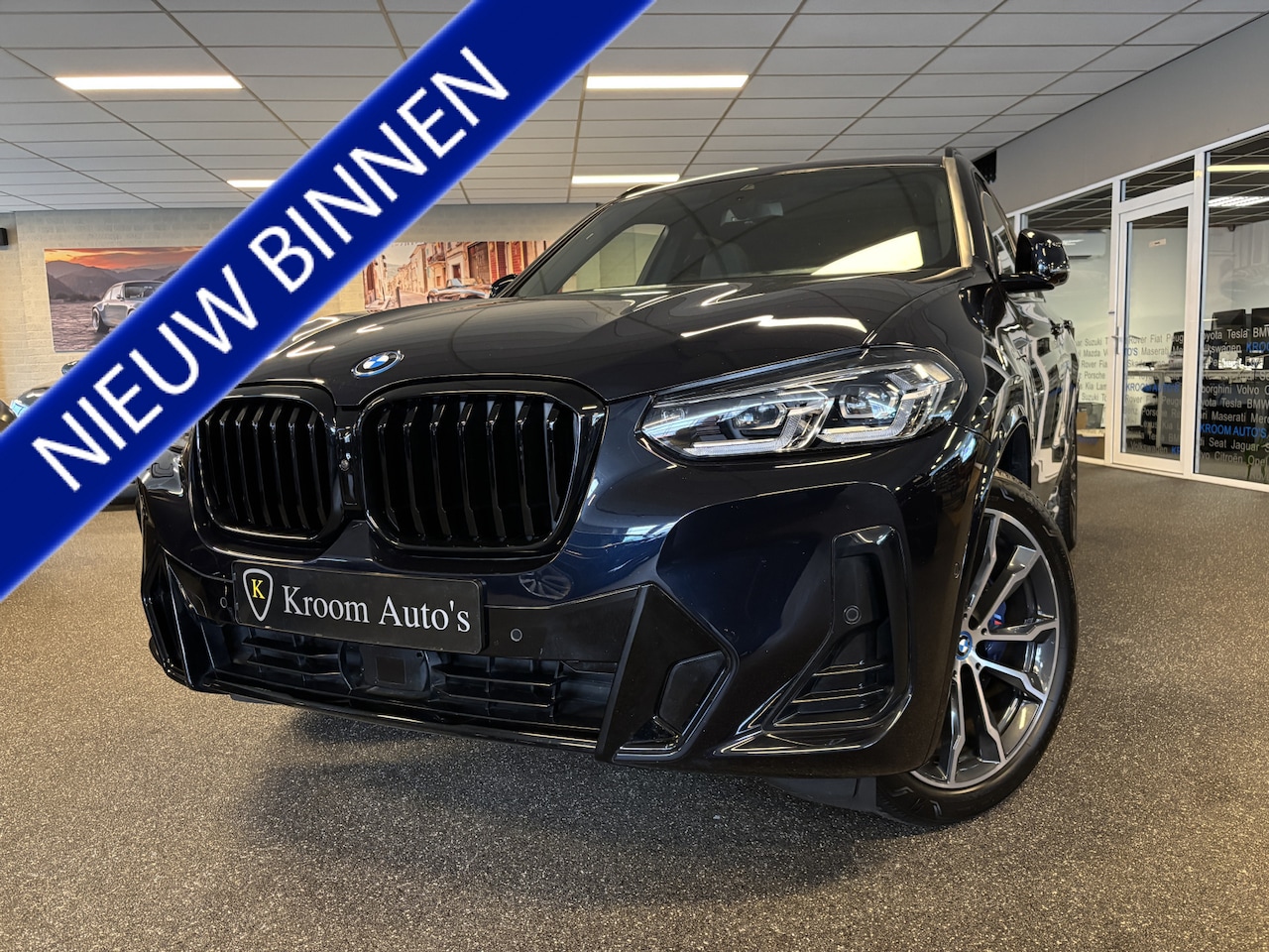 BMW X3 - xDrive30e M-Sport 292 Pk / Pano / Stoelventilatie / HeadUp / Gesture / Leer / Harman-Kardo - AutoWereld.nl