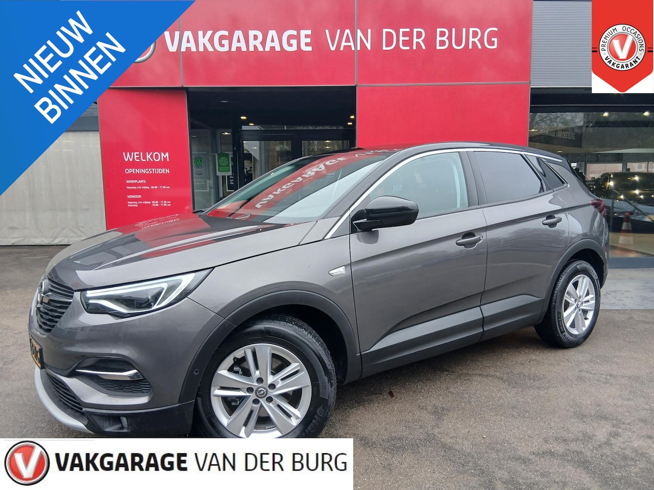 Opel Grandland X - 1.2 Turbo Business Elegance 1.2 Turbo Business Elegance - AutoWereld.nl
