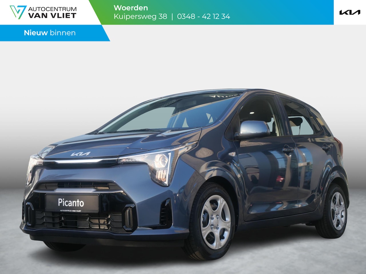 Kia Picanto - 1.0 GDi DynamicLine | Navi | Airco | Cruise | Camera | Carplay - AutoWereld.nl