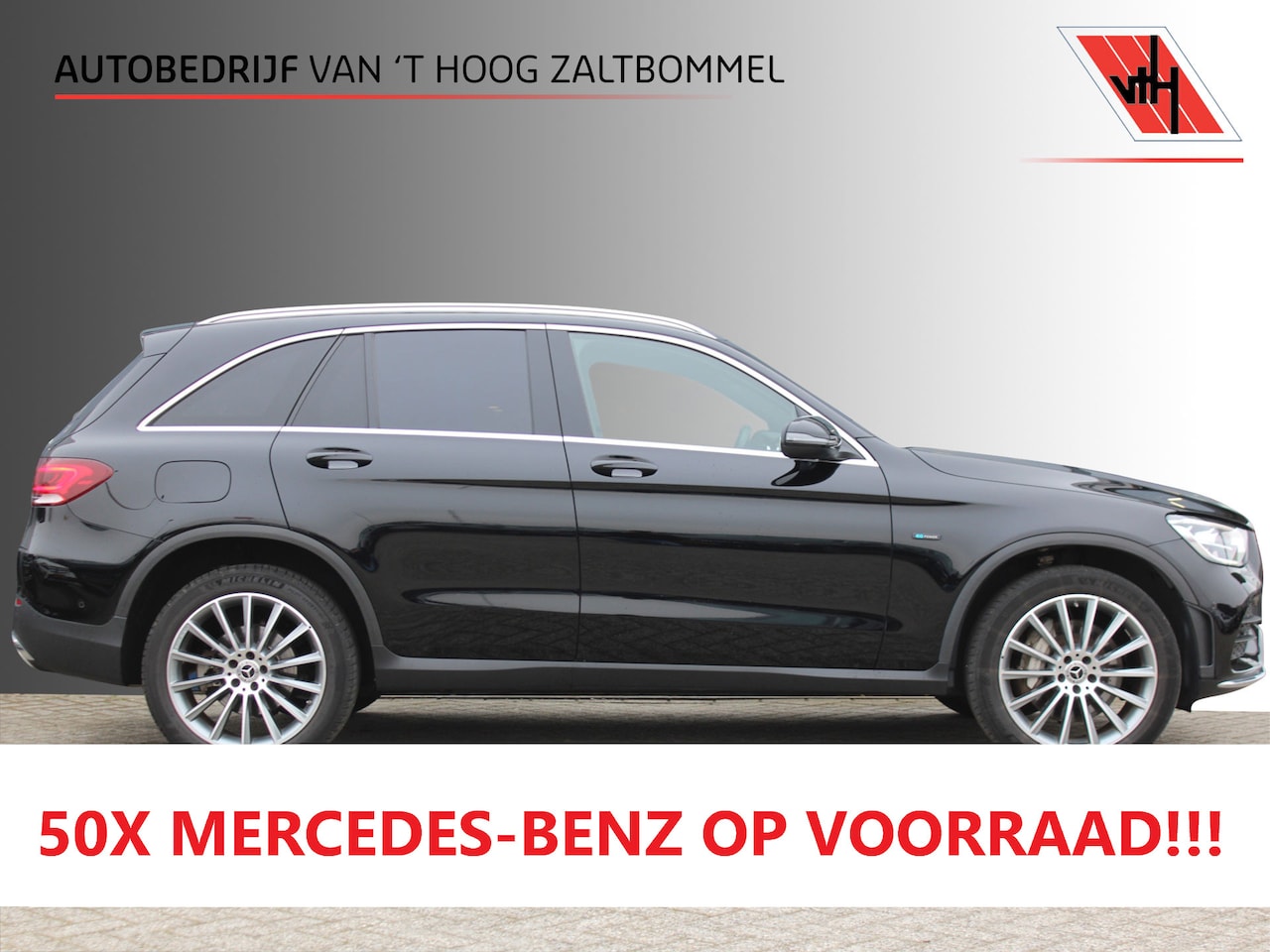 Mercedes-Benz GLC-klasse - 300e 4MATIC AMG Line LEDER SFEER CARPLAY CAMERA 20'' - AutoWereld.nl