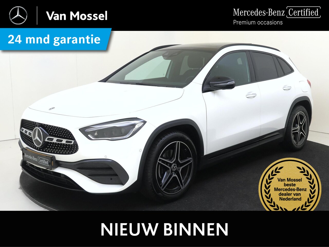 Mercedes-Benz GLA-Klasse - 200 Business Solution AMG / Panoramadak/ Night/ Sfeerverlichting - AutoWereld.nl