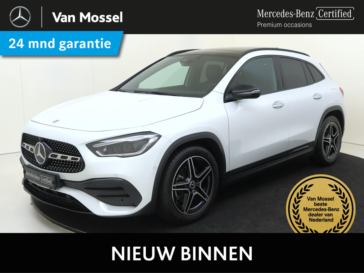 Mercedes-Benz GLA-Klasse - 200 Business Solution AMG Panoramadak / Keyless / Memory Seats / Nightpakket / Parkeercame - AutoWereld.nl