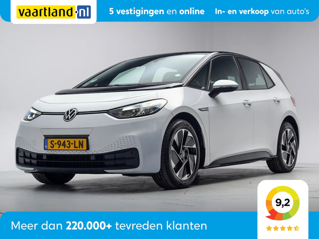 Volkswagen ID.3 - Pro 58 kWh 3 fase [ Warmtepomp LED Navi Stoelverwarming Adapt.cruise ] - AutoWereld.nl