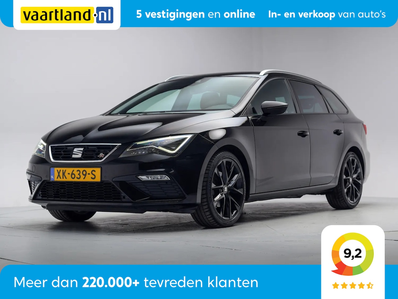 SEAT Leon ST - 1.4 EcoTSI 150pk FR Business Intense [ LED Virtual Navi Trekhaak ] - AutoWereld.nl