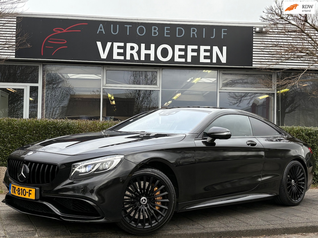 Mercedes-Benz S-klasse Coupé - AMG 63 4Matic - S63 - HEAD-UP - BURMESTER - PANORAMISCH - STOEL VERW VERKOEL - LANE ASSIST - AutoWereld.nl