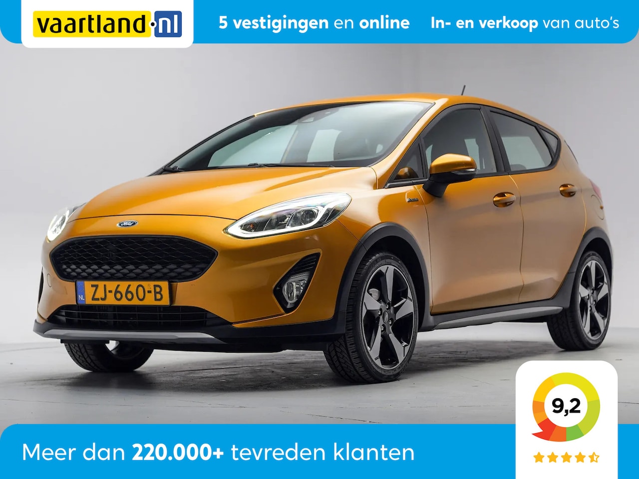 Ford Fiesta - 1.0 EcoBoost 100pk Active [ Apple/Android B&O Cruise ] - AutoWereld.nl