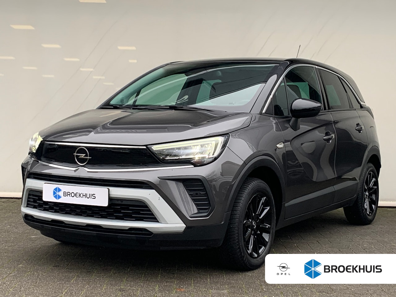 Opel Crossland - 1.2 Turbo Elegance Airco | Automaat! | Camera | Cruise Control | DAB | LED | Navi | PDC V& - AutoWereld.nl