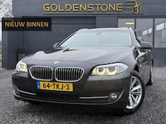 BMW 5-serie Touring - 520i High Executive 2e Eigenaar, Navi, Leder, Automaat, Dealer Onderhouden, Elekt.Stoelen,