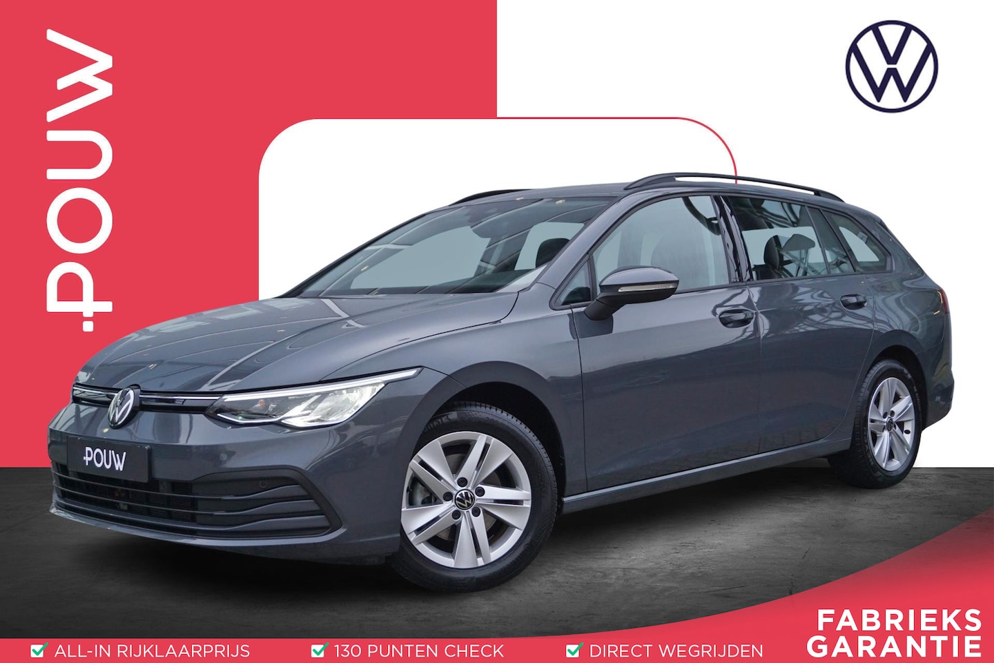 Volkswagen Golf Variant - 1.0 TSI 110pk Life | Achteruitrijcamera | Navigatie | Apple Carplay & Android Auto - AutoWereld.nl