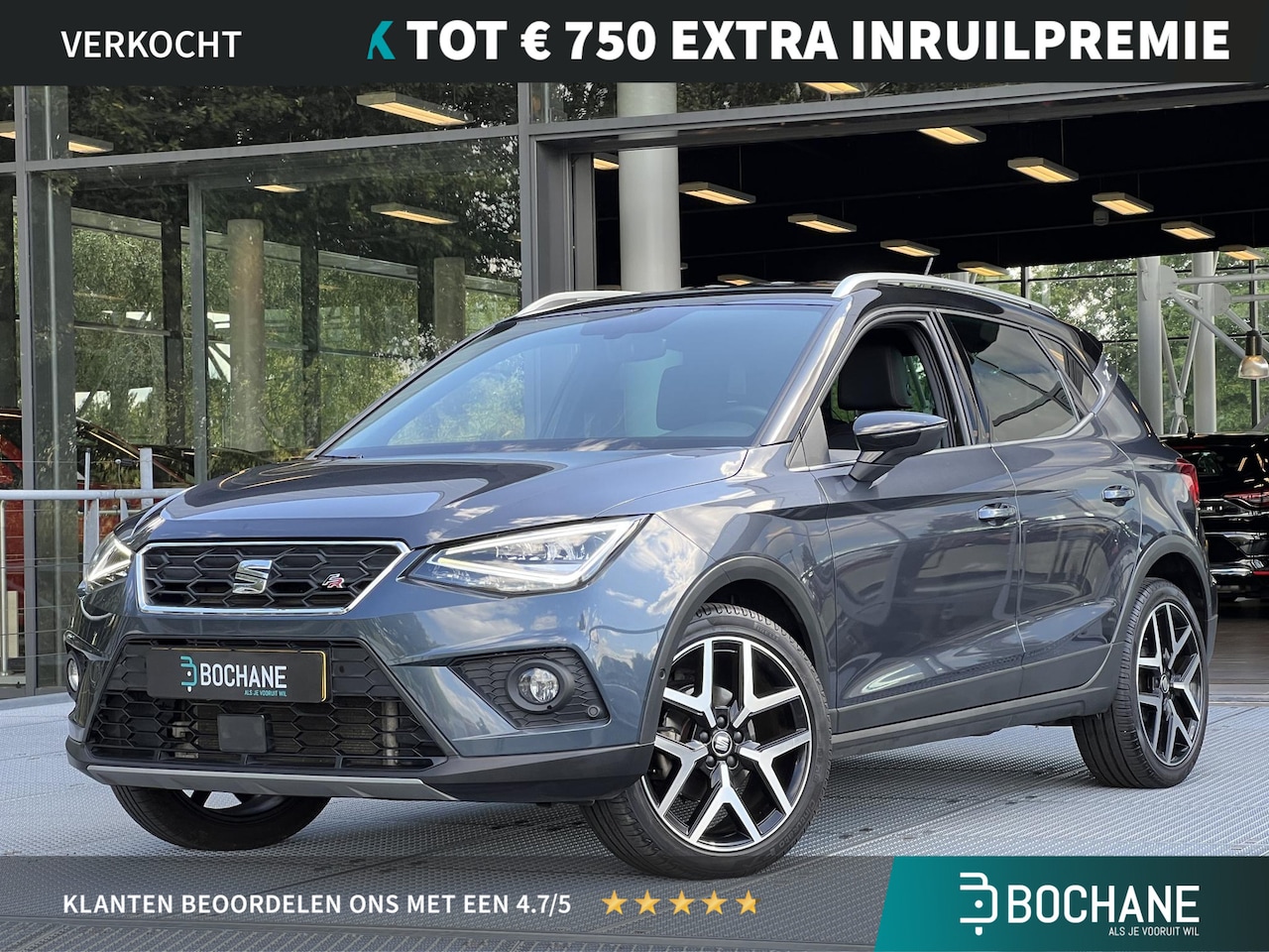 SEAT Arona - 1.0 TSI FR Limited Edition 115PK Automaat | Cruise Control Adaptief | Navigatie | Carplay - AutoWereld.nl